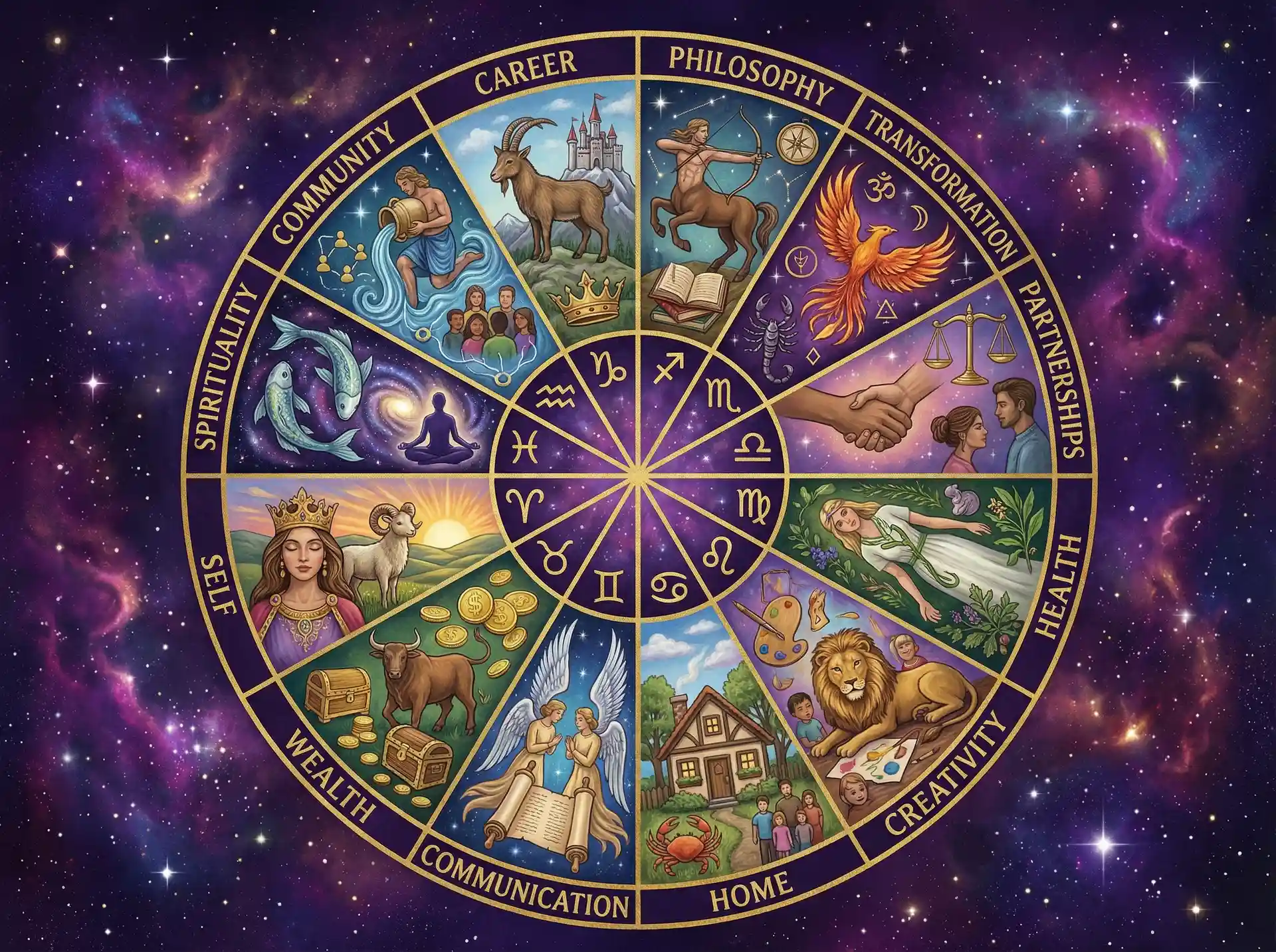 十二宫位解析 - 世界上最不安全的人 | 占星学知识